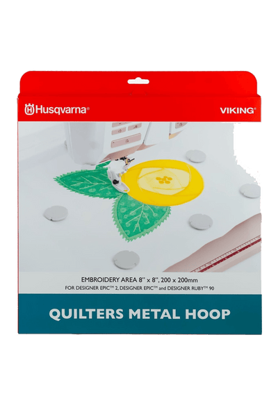 Husqvarna VIKING Quilters Metal Hoop - 200 x 200 mm in Produktansicht