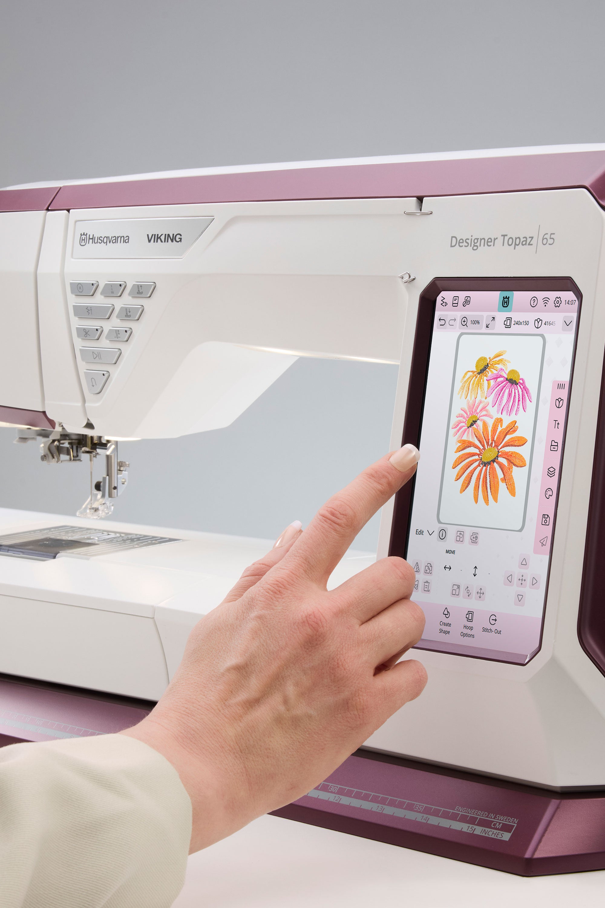 Husqvarna VIKING Designer Topaz 65 Sewing & Embroidery Machine