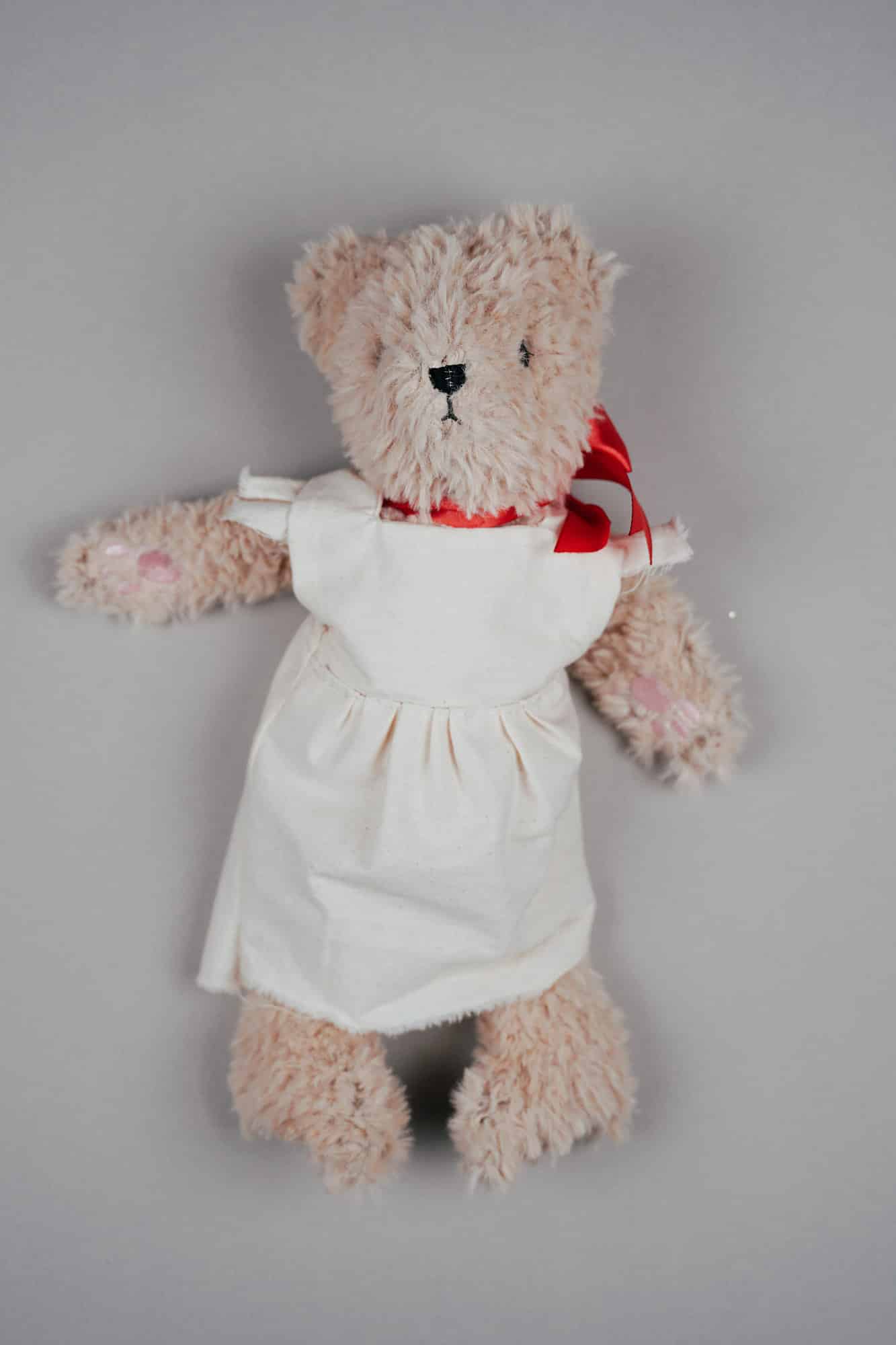 Teddy Kleid sticken
