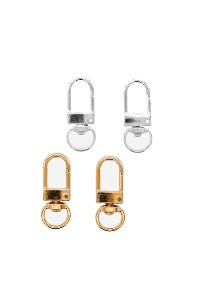 Karabiner (gold/silber) - 2 Stück in Produktansicht