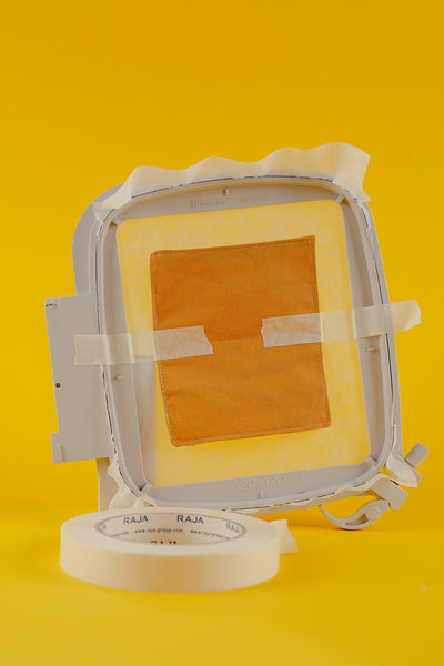 Klebeband zum fixieren von Stoffen beim Applikation sticken