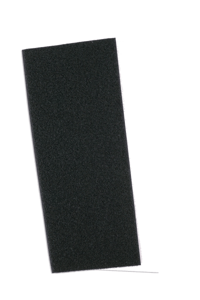 Klettzuschnitt Flauschseite (25x10cm) in product view