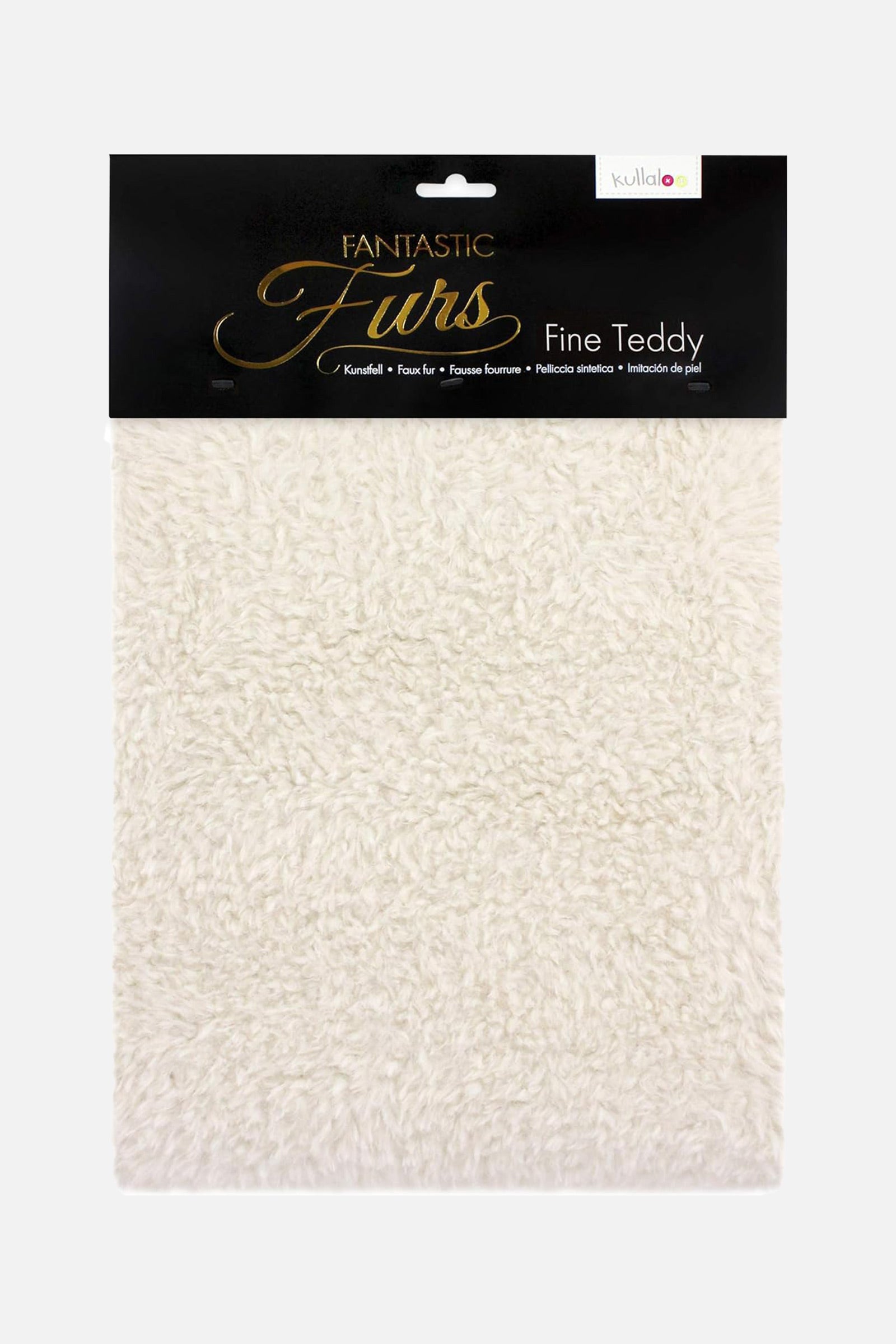 Kullaloo »Fantastic Fur« Fine Teddy 62400 wollweiß