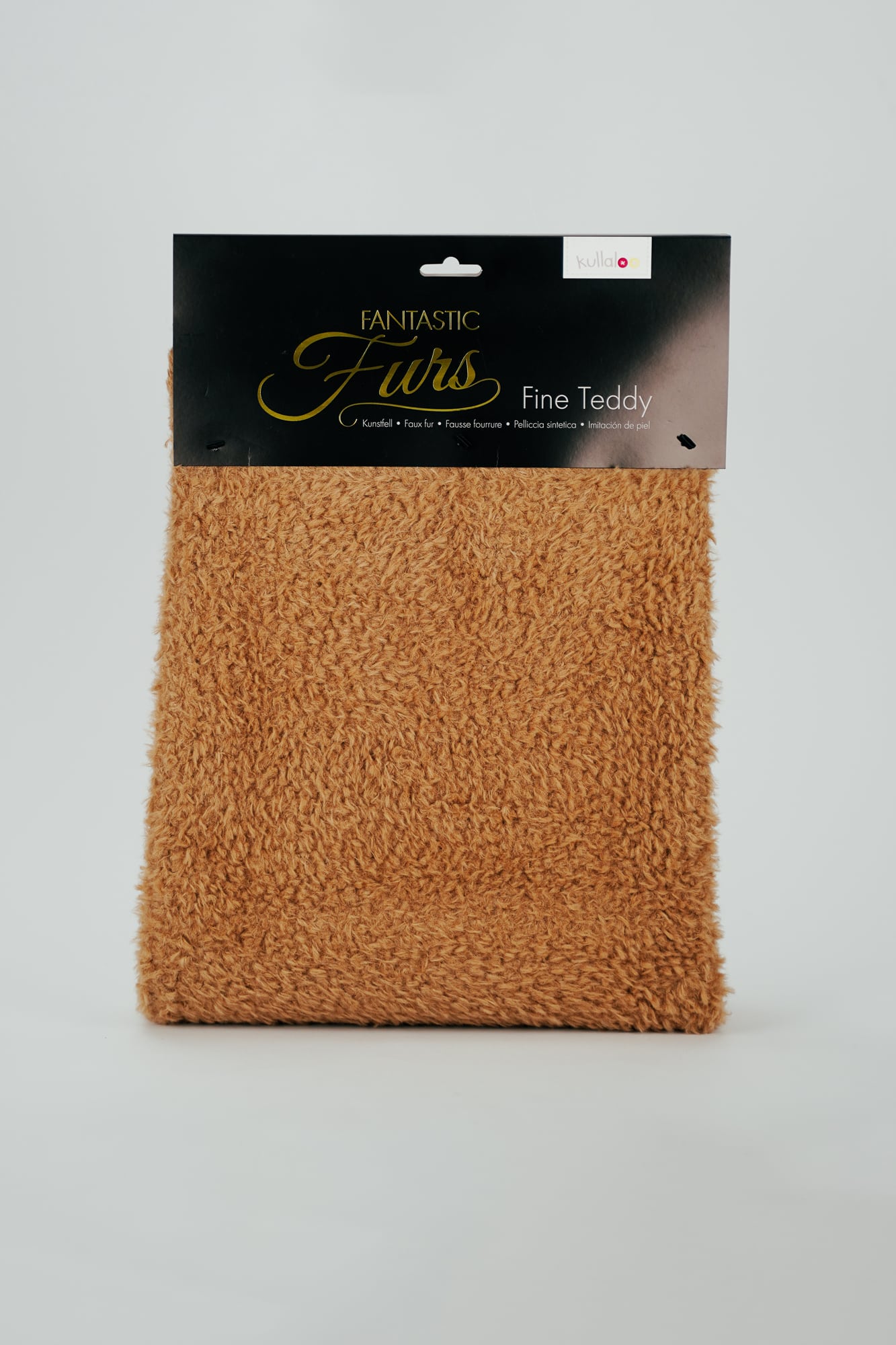 Kullaloo | Fantastic Fur | Fine Teddy | Teddystoff in Farbe braun