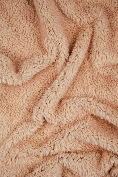 Kullaloo | Fantastic Fur | Fine Teddy | Teddystoff in Farbe hellbraun