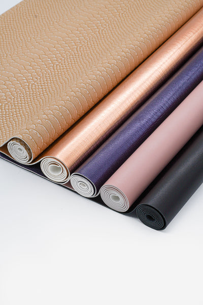 Auswahl an Kunstleder-Zuschnitten