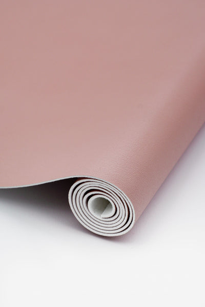Kunstleder-Zuschnitt in Altrosa