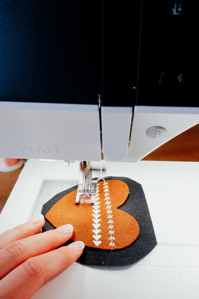 Stickfilz für Stickmaschinen