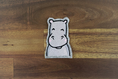 Hippo embroidery file