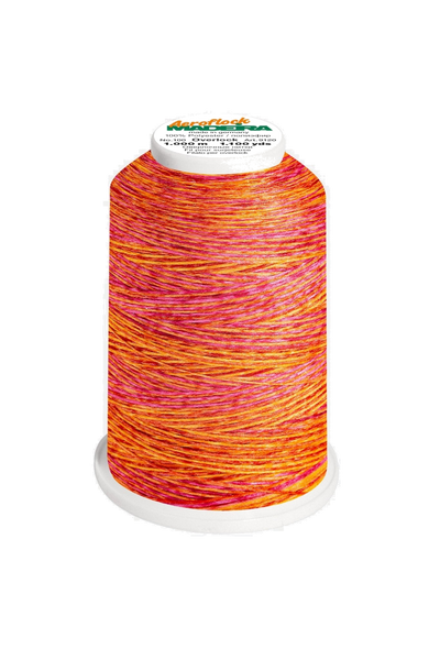 Madeira Aeroflock No. 100 – 1.000 m Multicolor Bauschgarn für Overlockmaschinen in Produktansicht