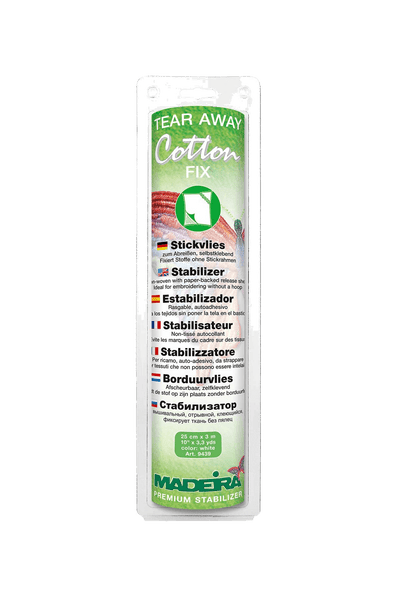 Madeira Cotton Fix – Selbstklebendes Abreißvlies 30 cm × 3 m (9439) in product view