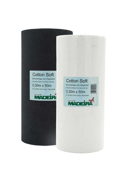 Madeira Cotton Soft Tear-Away Stabilizer 30 cm x 50 m in product view