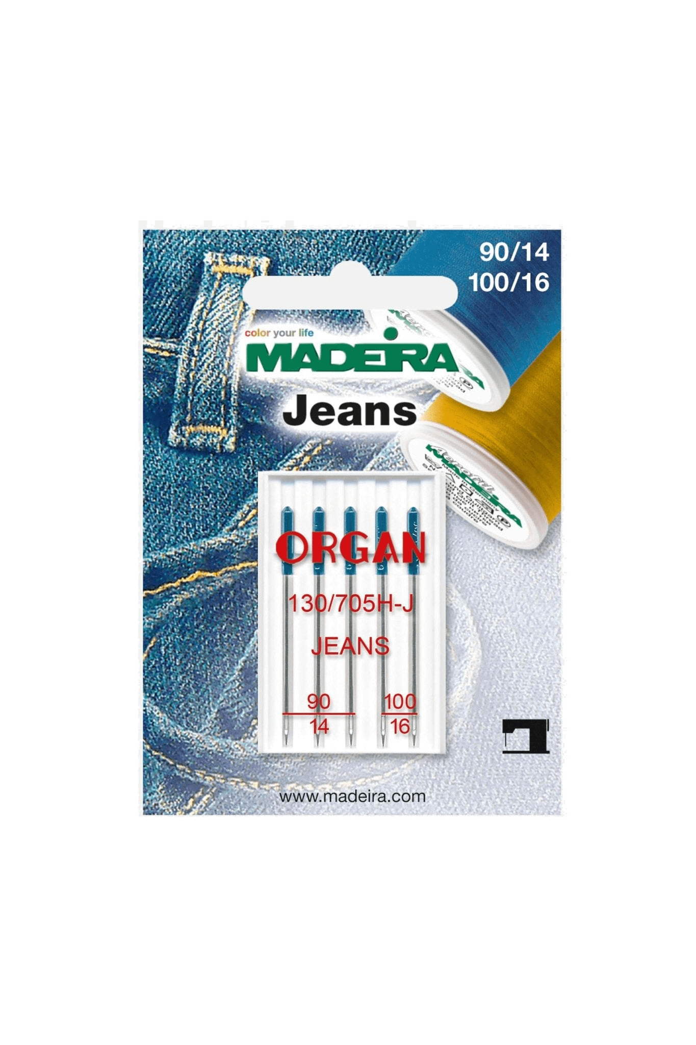 Madeira - Jeans Nadeln - Stärke 90-100 - 130/705 H-J in product view