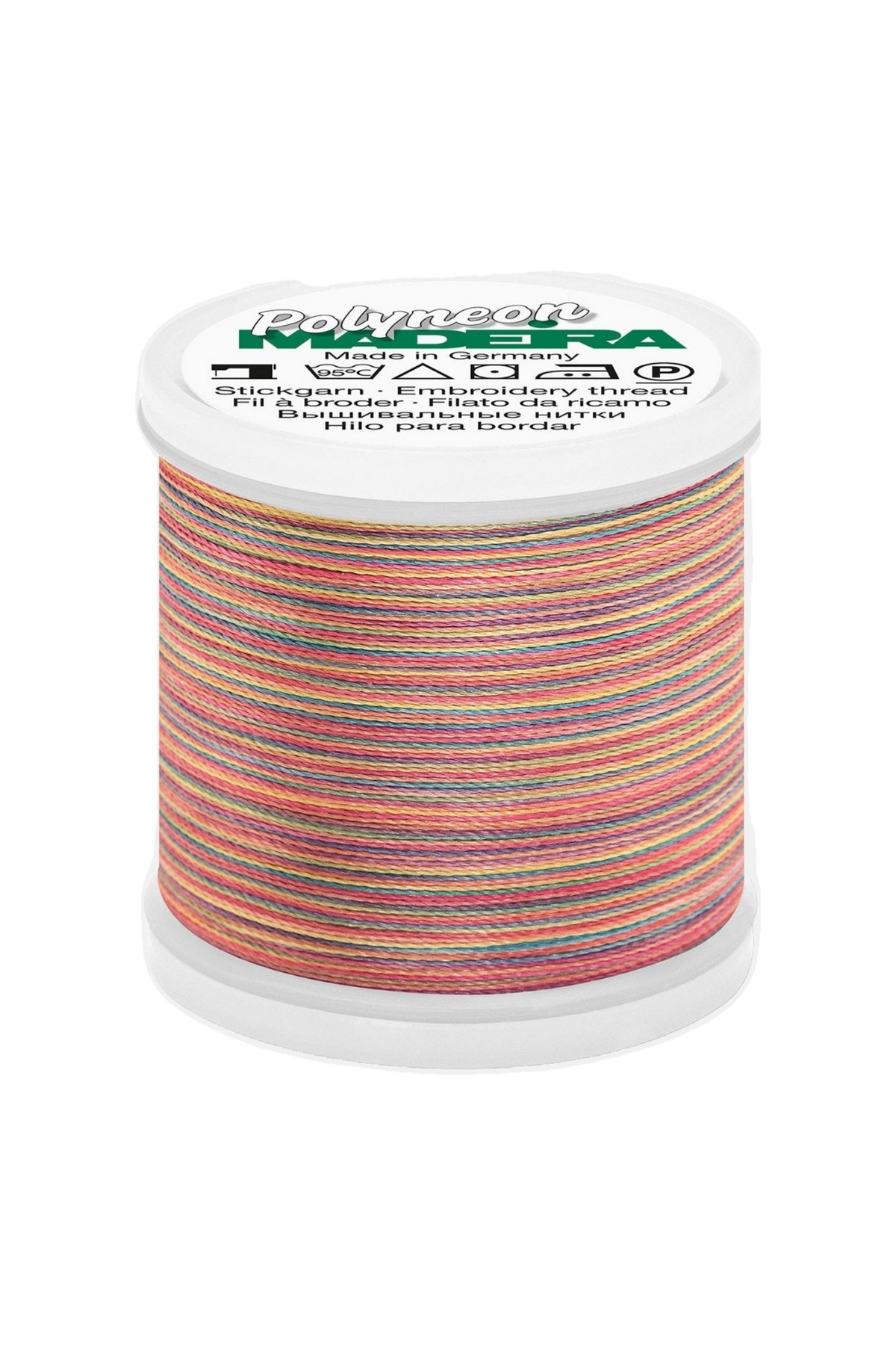 Madeira Polyneon 40 – 200 m Multicolor Polyester Stickgarn - Make ma!