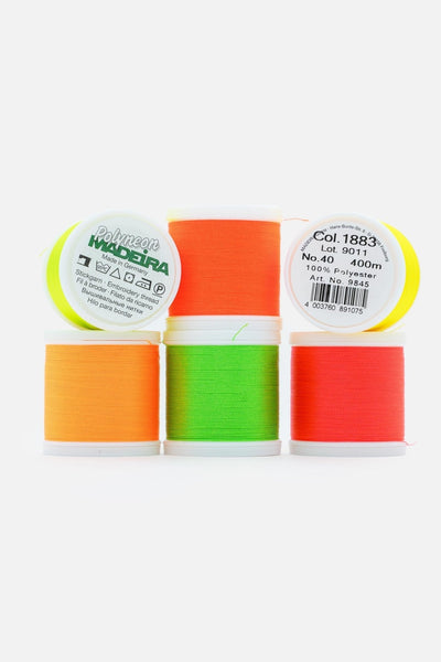 Madeira Polyneon Garnset - Neon (6x400m) - Make ma!