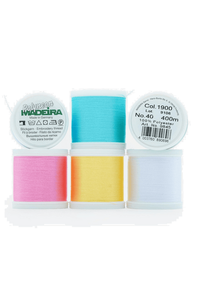 Madeira Polyneon Garnset - Cotton Candy (6x400m), vue du produit