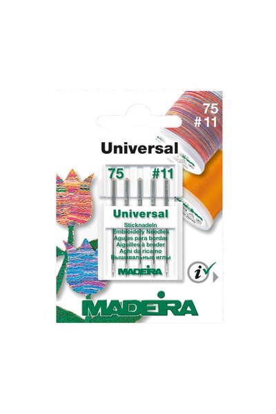 Madeira - Universal Sticknadeln - Stärke 75 - 130/705 H-E in Produktansicht