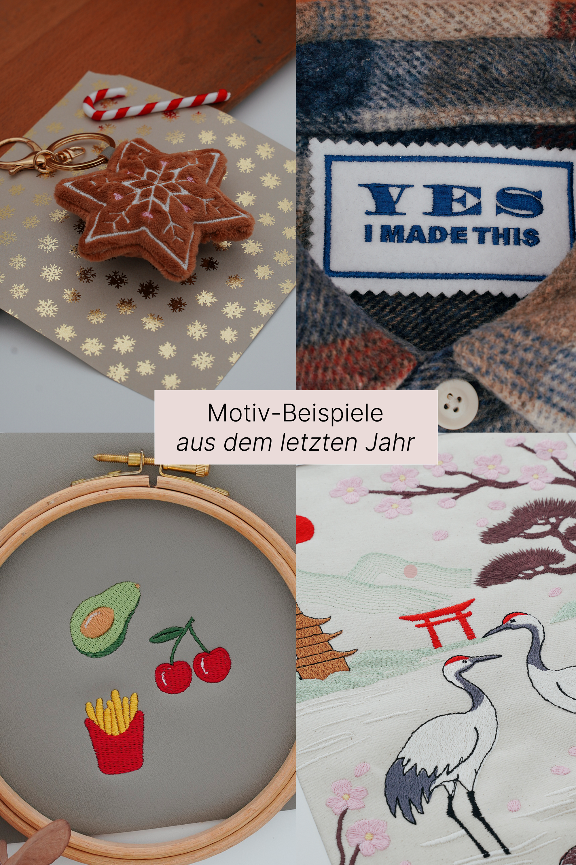 Embroidery files Advent calendar 2025