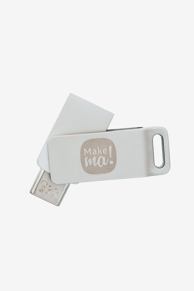 Clé USB pour machine à broder