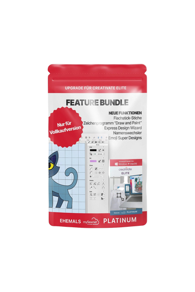 CREATIVATE Feature Bundle 2024 für Mac & Windows in vollständiger Produktansicht, in Adobe Photoshop freigestellt ohne Schatten