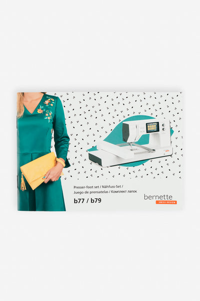 Nähfußset für bernette b77 und b79