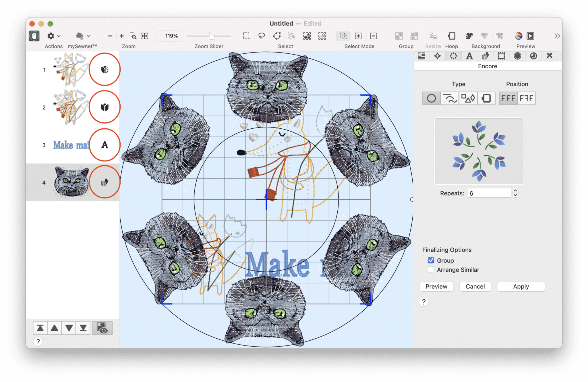 Sticksoftware creativate™ Elite (ehem. mySewnet Platinum) für  Mac & Windows - Make ma!