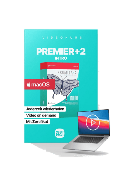 Onlinekurs Sticksoftware: PREMIER+ 2 INTRO (MAC), vue du produit