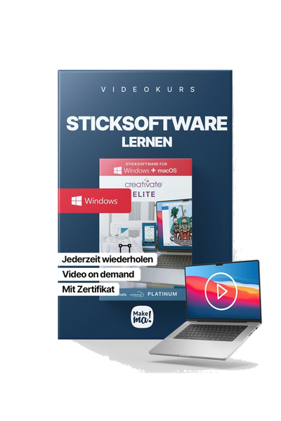 Videokurs zu PREMIER+ 2 ULTRA / mySewnet Platinum / creativate Elite (WINDOWS PC) in Produktansicht