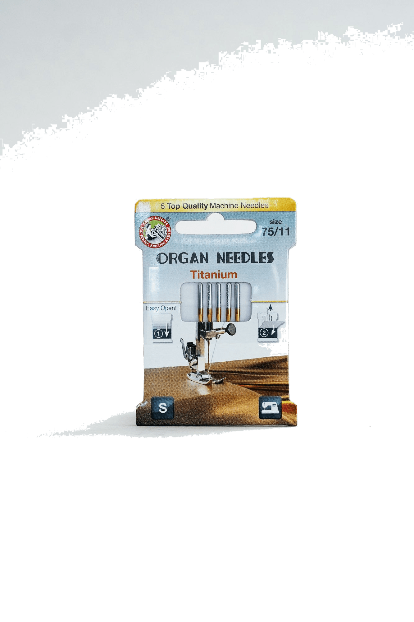 Organ Needle Titanium-Nadeln Stärke 75 / System 130/705H, vue du produit