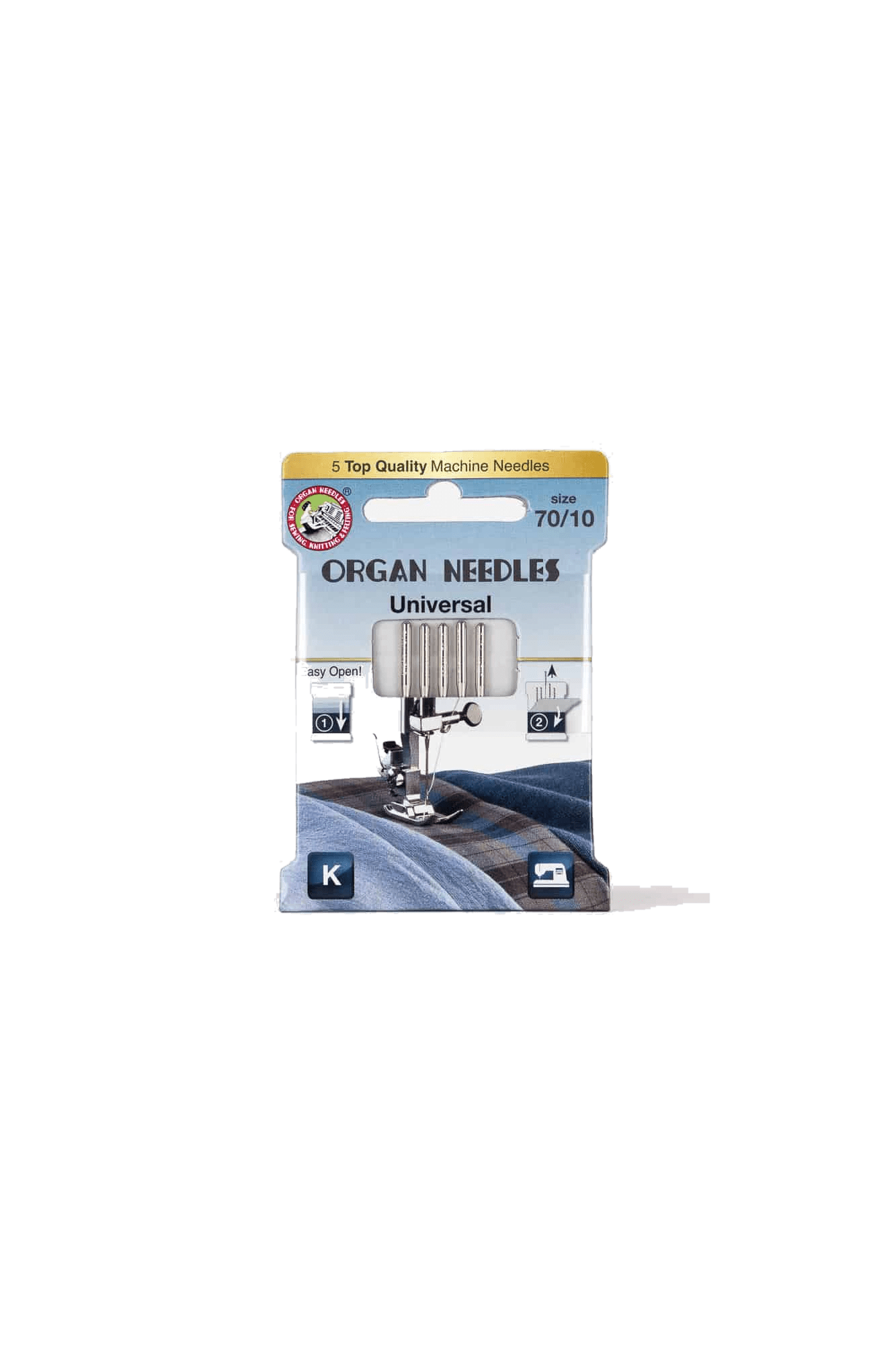 Organ Needle Universal-Nadeln Stärke 70 / System 130/705H, vue du produit