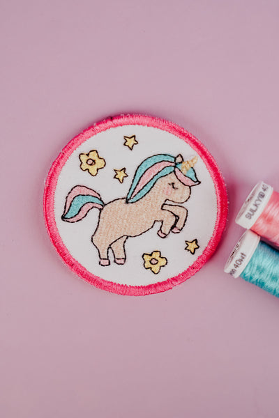 Stickdatei Einhorn für Patches
