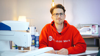 patch sticken wie mit der Stickmaschine