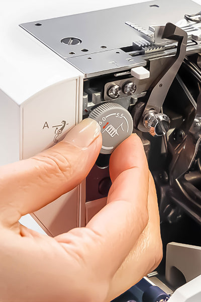 PFAFF admire air 6000 – Messerbreite