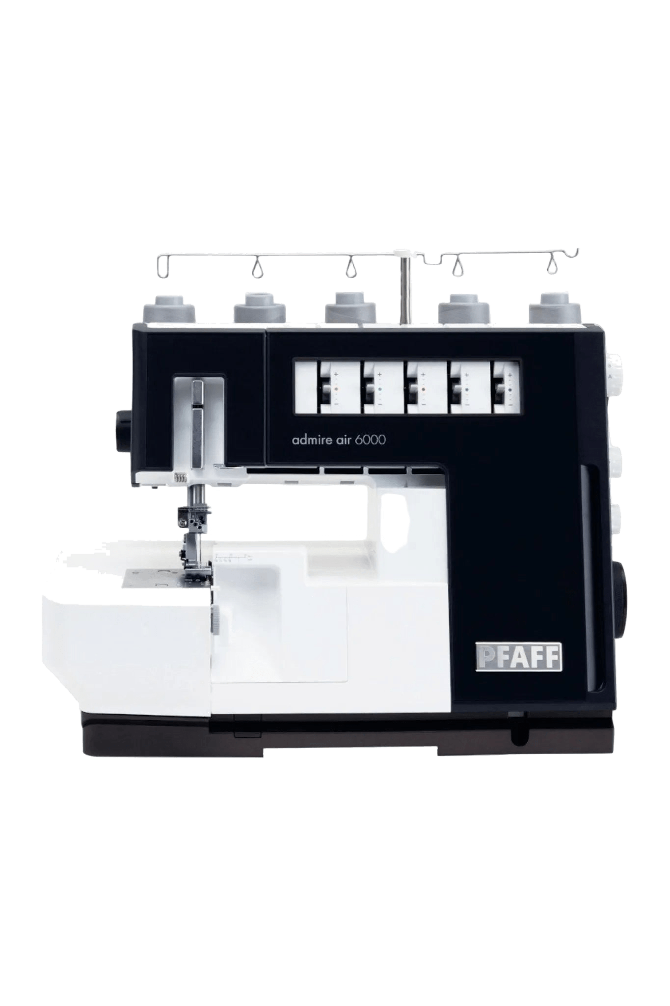 PFAFF admire air 6000 Coverlock overlock and coverstitch machine in product view