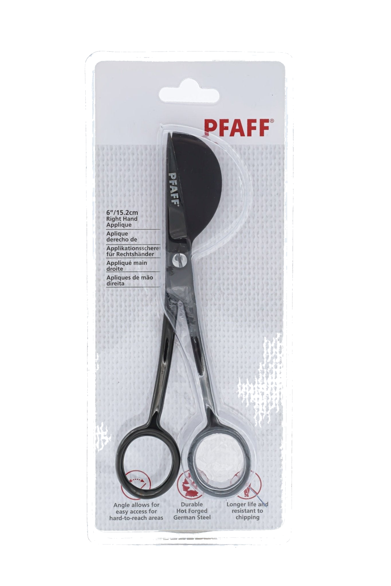PFAFF Applikationsschere, vue du produit