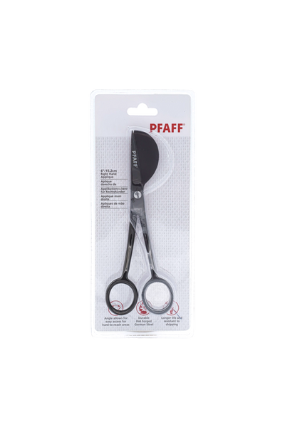 PFAFF Applikationsschere für Rechtshänder, 15,2 cm, in vollständiger Originalverpackung