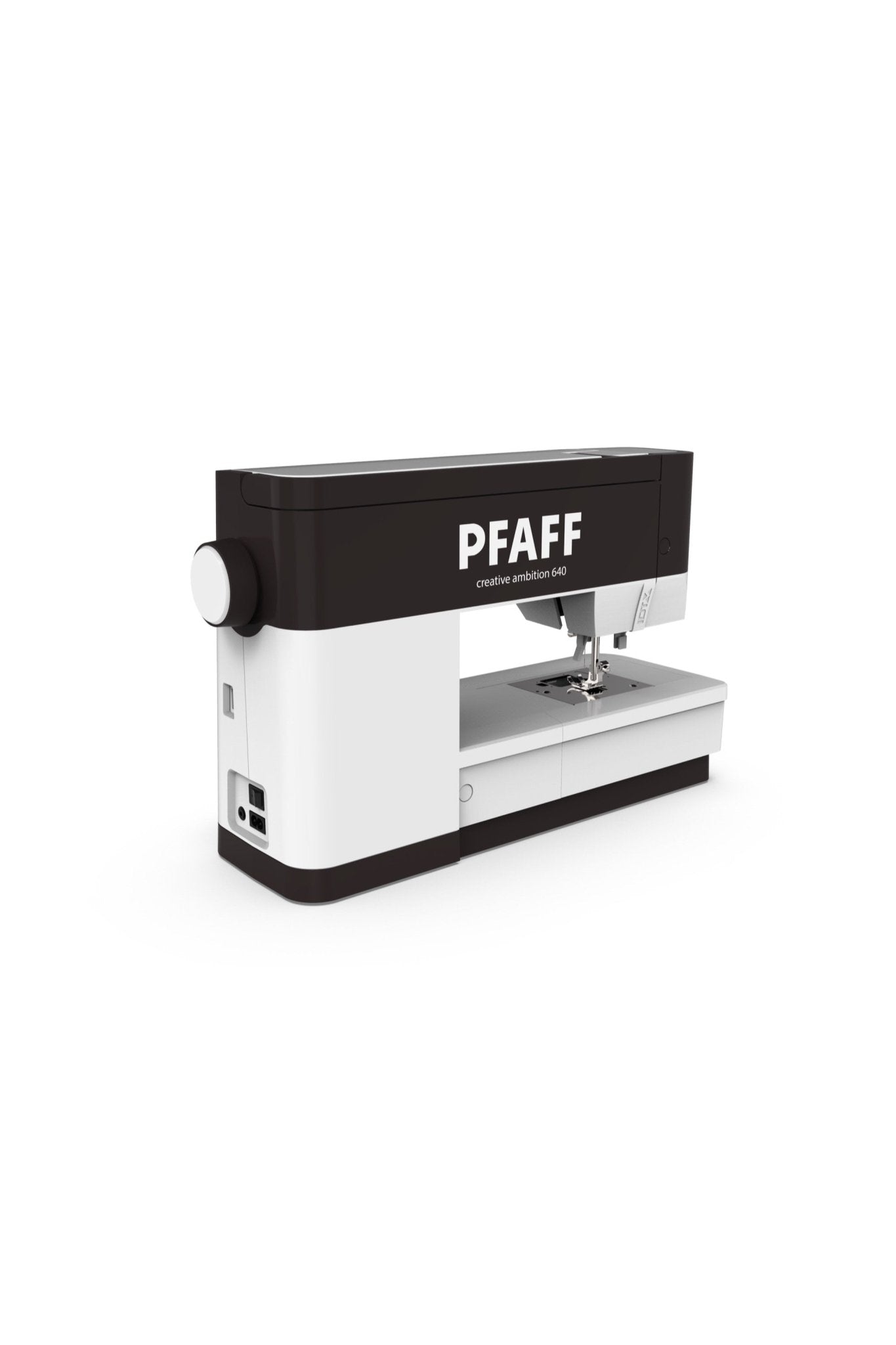 PFAFF creative ambition 640 vue arrière en angle