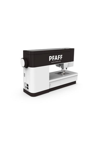 PFAFF creative ambition 640 vue arrière en angle