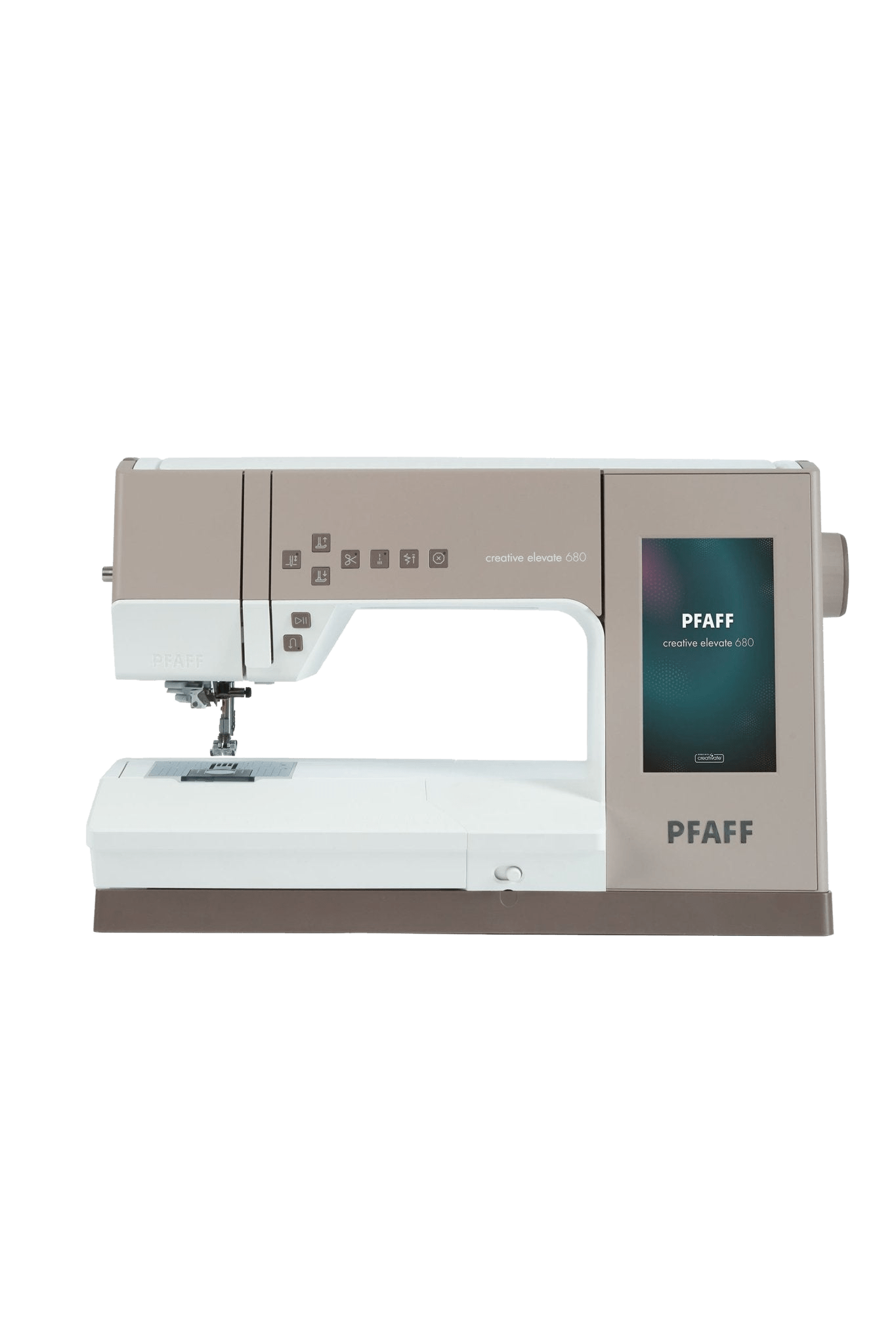 PFAFF creative elevate 680 Nähmaschine, machine à coudre et à broder en vue produit