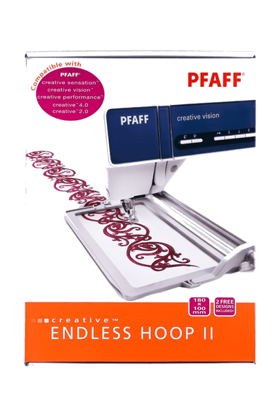 PFAFF creative ENDLESS HOOP II - Stickrahmem 180 x 100 mm, vue du produit