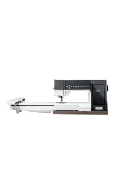 PFAFF creative expression 750 Näh- & Stickmaschine mit Stickmodul, machine à coudre et à broder en vue produit