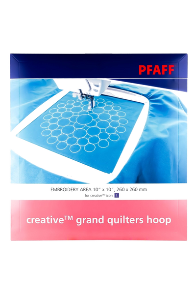 PFAFF creative GRAND QUILTERS HOOP - Stickrahmen 260 x 260 mm in product view