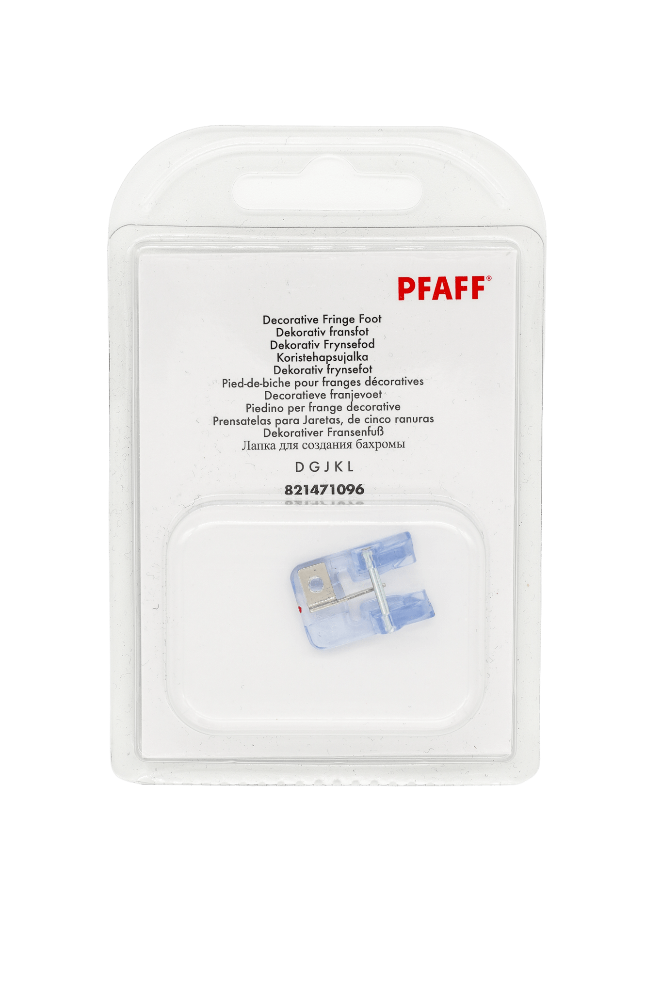 PFAFF Fransenfuß mit Kompatibilität für die Maschinengruppen D, G, J, K und L