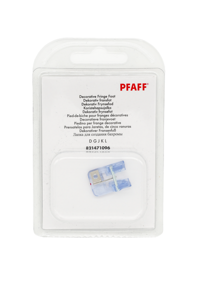 PFAFF Fransenfuß mit Kompatibilität für die Maschinengruppen D, G, J, K und L