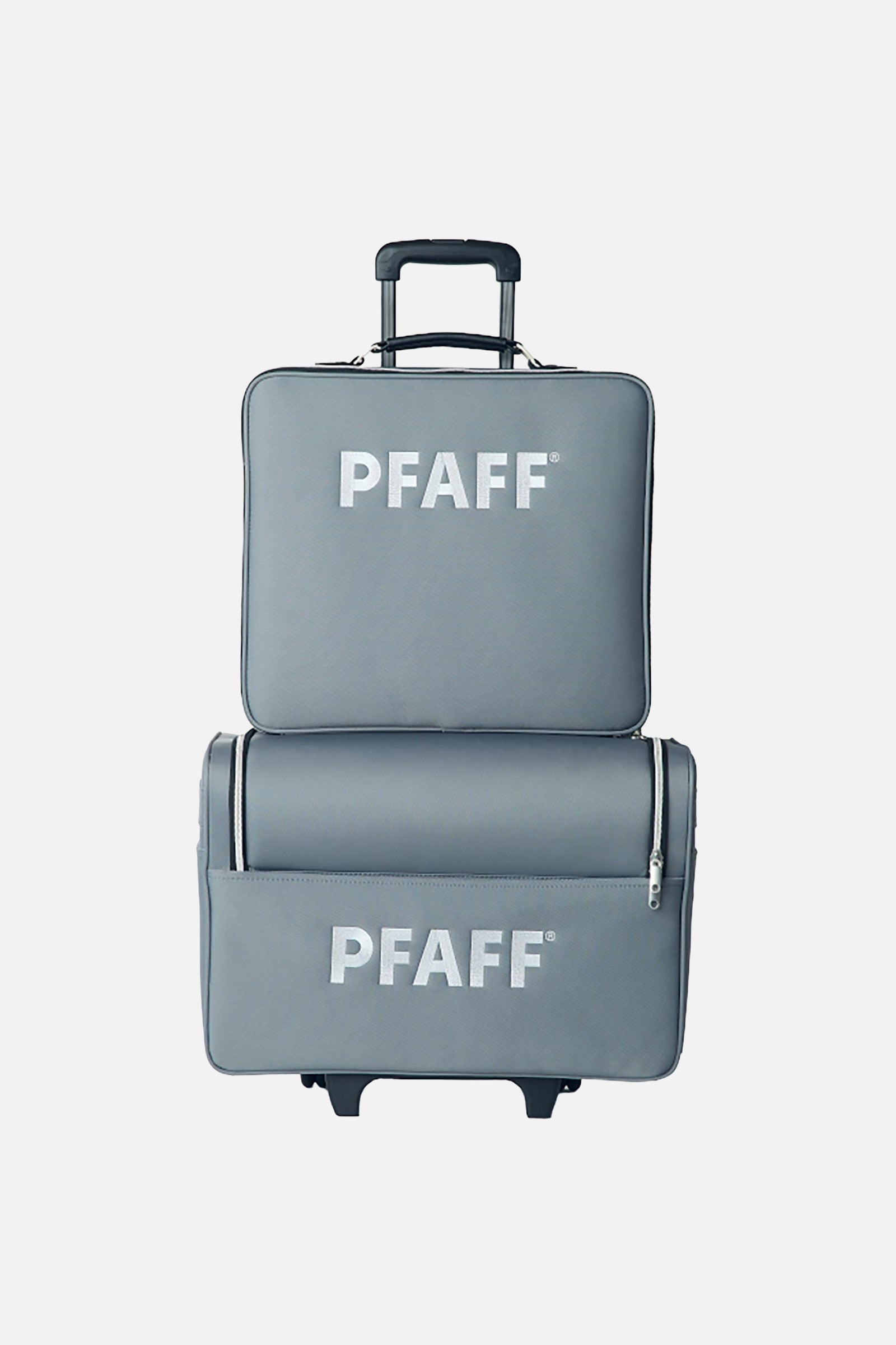 Case set for machine &amp; embroidery unit