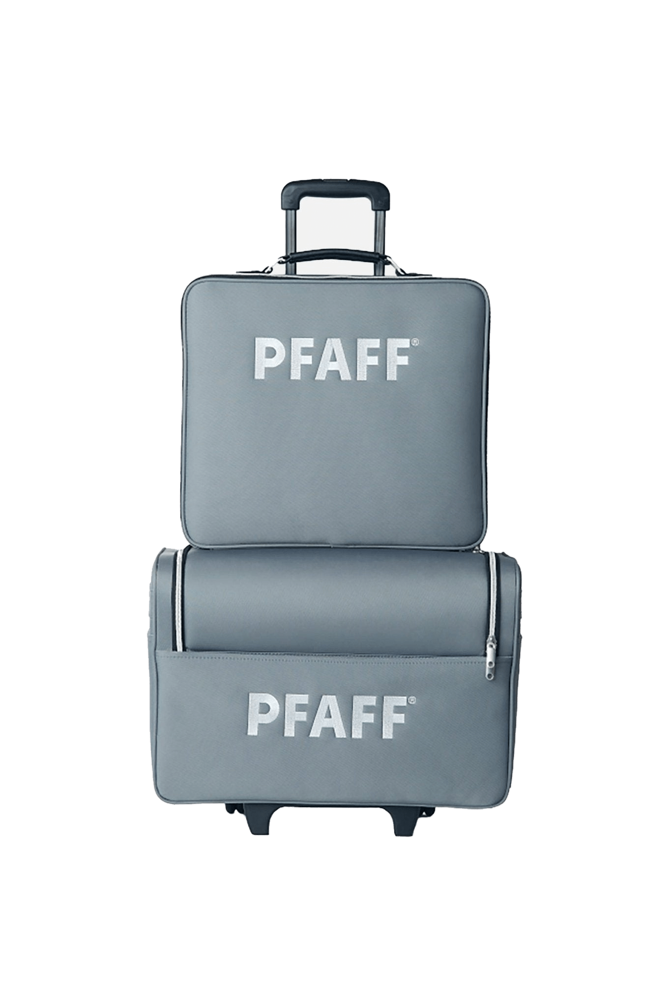 PFAFF Kofferset für Maschine & Stickaggregat, vue du produit