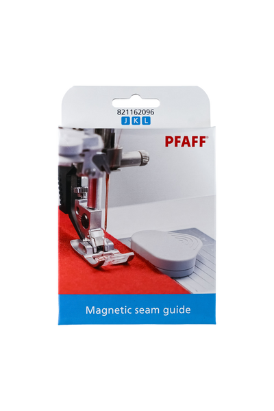 PFAFF Magnetische Kantenführung J K L in Originalverpackung von vorne