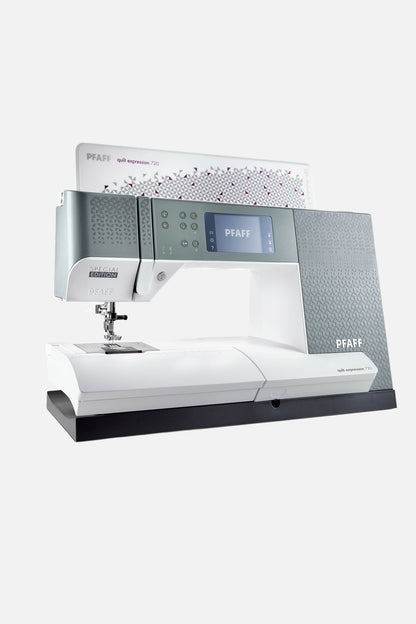 Linke Seite Ansicht der PFAFF Quilt Expression 720 Special Edition
