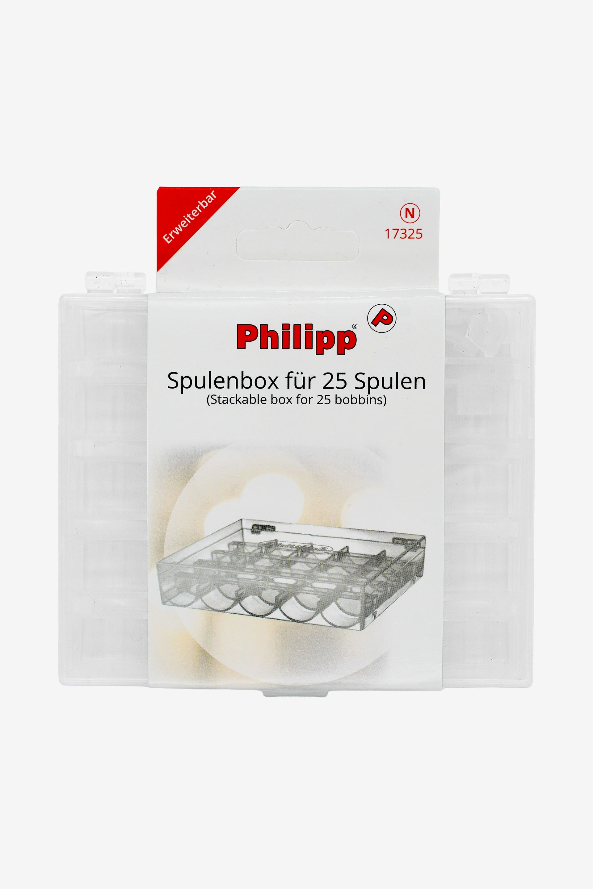 unterspulen aufbewahrung Spulenbox für 25 Spulen von Philipp – Ordnung für Nähmaschinen-Spulen – Make ma!