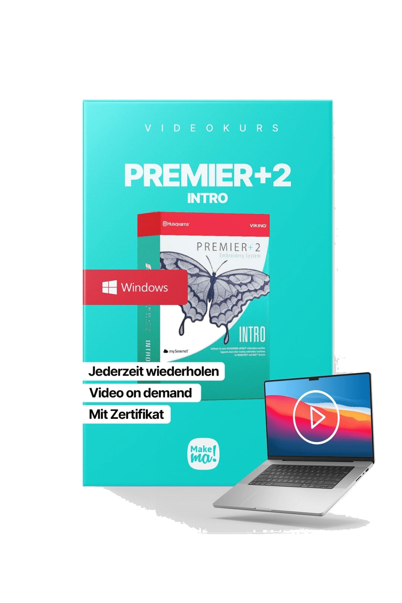PREMIER+™ 2 INTRO (WINDOWS PC), vue du produit